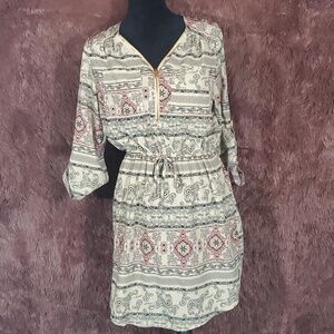 Justify Elephant Print Dress